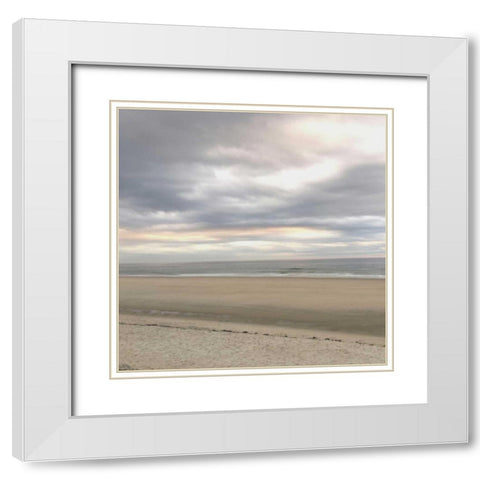Morning Mist 4 White Modern Wood Framed Art Print with Double Matting by Prime, Marcus