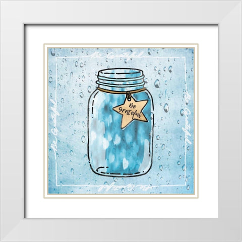 Jar Of Fab White Modern Wood Framed Art Print with Double Matting by Prime, Marcus