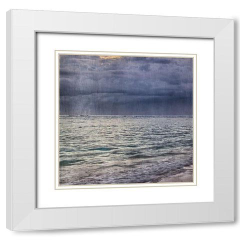 Morning Sea Breeze 2 White Modern Wood Framed Art Print with Double Matting by Prime, Marcus