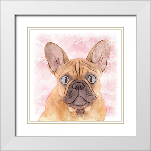 Fantastic Sam White Modern Wood Framed Art Print with Double Matting by Prime, Marcus