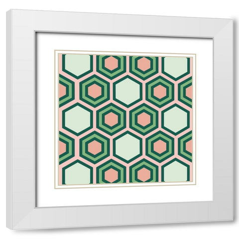 Dessert Glare White Modern Wood Framed Art Print with Double Matting by Prime, Marcus