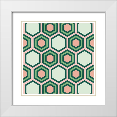 Dessert Glare White Modern Wood Framed Art Print with Double Matting by Prime, Marcus