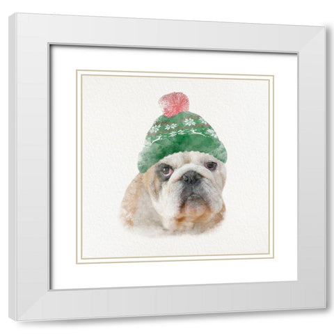 Christmas Rover 2 White Modern Wood Framed Art Print with Double Matting by Prime, Marcus