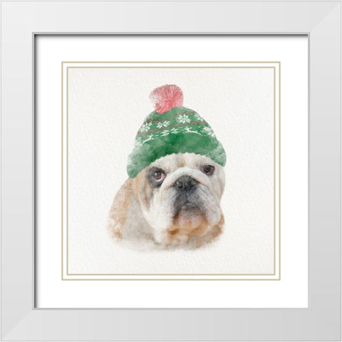 Christmas Rover 2 White Modern Wood Framed Art Print with Double Matting by Prime, Marcus