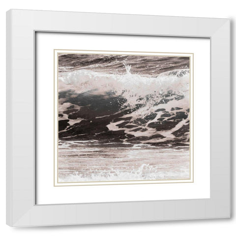 Ocean Breath 2 White Modern Wood Framed Art Print with Double Matting by Prime, Marcus