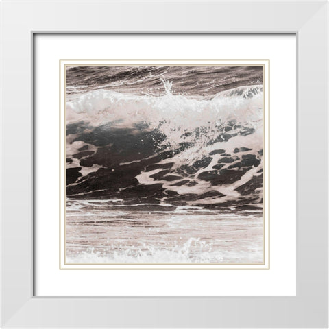 Ocean Breath 2 White Modern Wood Framed Art Print with Double Matting by Prime, Marcus