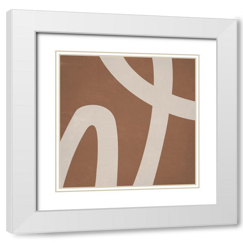 Intuitive Natural 2 White Modern Wood Framed Art Print with Double Matting by Prime, Marcus