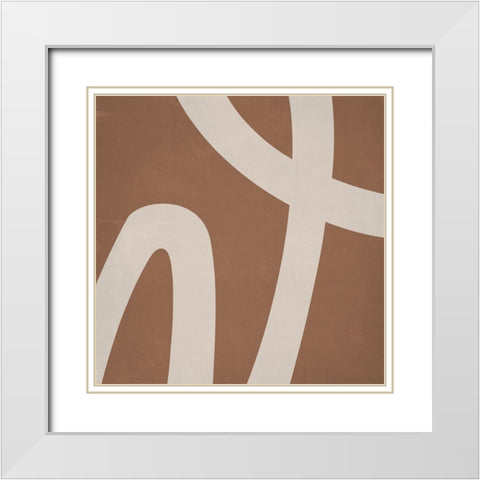 Intuitive Natural 2 White Modern Wood Framed Art Print with Double Matting by Prime, Marcus