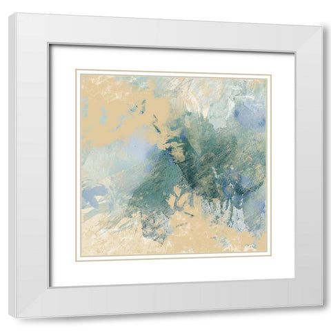 Complex Interpretations 1 White Modern Wood Framed Art Print with Double Matting by Prime, Marcus