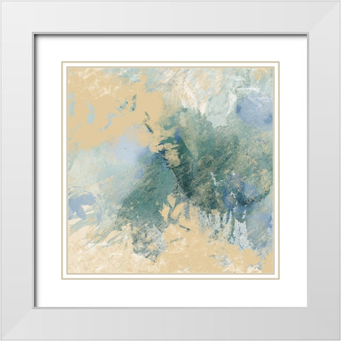 Complex Interpretations 1 White Modern Wood Framed Art Print with Double Matting by Prime, Marcus