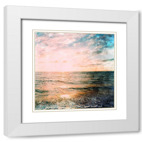Relaxing Titan 1 White Modern Wood Framed Art Print with Double Matting by Prime, Marcus