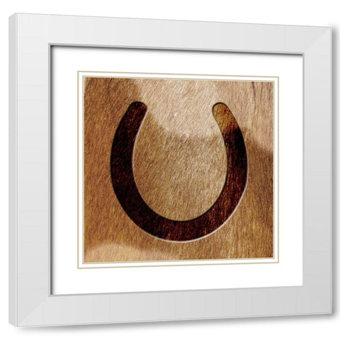 Horse Shoeing Around White Modern Wood Framed Art Print with Double Matting by Prime, Marcus
