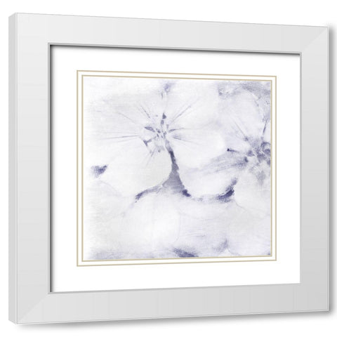 Striking Beauty 1 White Modern Wood Framed Art Print with Double Matting by Prime, Marcus