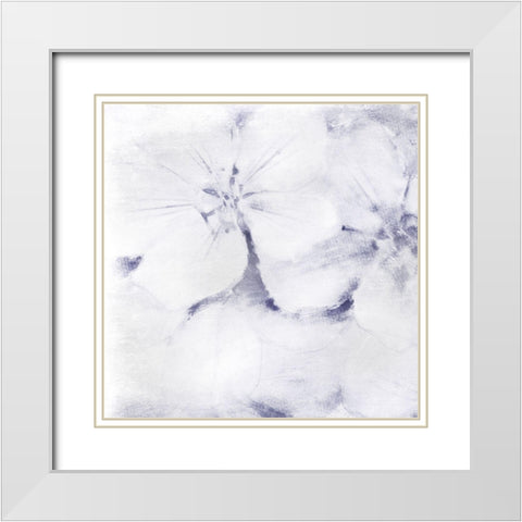 Striking Beauty 1 White Modern Wood Framed Art Print with Double Matting by Prime, Marcus