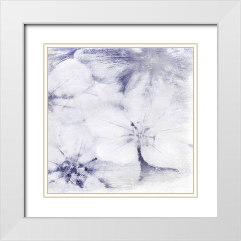 Striking Beauty 2 White Modern Wood Framed Art Print with Double Matting by Prime, Marcus