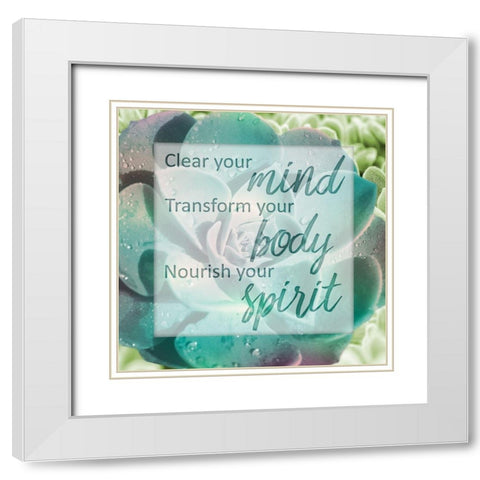 Springtime Magnifique 2 White Modern Wood Framed Art Print with Double Matting by Prime, Marcus