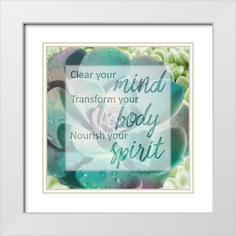 Springtime Magnifique 2 White Modern Wood Framed Art Print with Double Matting by Prime, Marcus