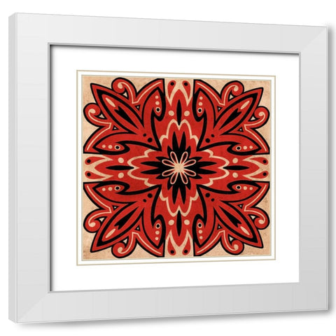 Vintage Delight 2 White Modern Wood Framed Art Print with Double Matting by Prime, Marcus