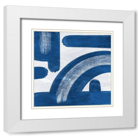 Classic Statements 1 White Modern Wood Framed Art Print with Double Matting by Prime, Marcus