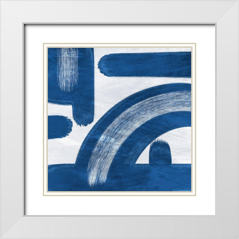Classic Statements 1 White Modern Wood Framed Art Print with Double Matting by Prime, Marcus