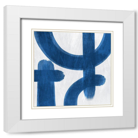 Classic Statements 2 White Modern Wood Framed Art Print with Double Matting by Prime, Marcus