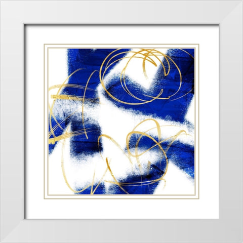 Indio Mustard Prophecy 1 White Modern Wood Framed Art Print with Double Matting by Prime, Marcus