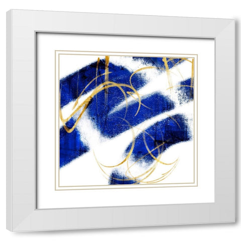 Indio Mustard Prophecy 2 White Modern Wood Framed Art Print with Double Matting by Prime, Marcus