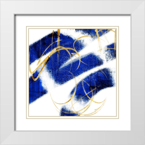 Indio Mustard Prophecy 2 White Modern Wood Framed Art Print with Double Matting by Prime, Marcus