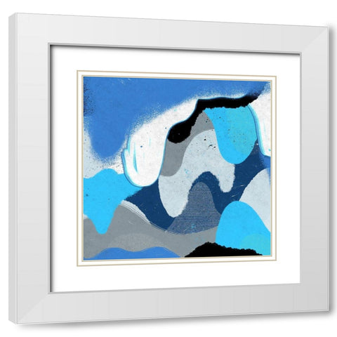 Stalagmite Dream 1 White Modern Wood Framed Art Print with Double Matting by Prime, Marcus