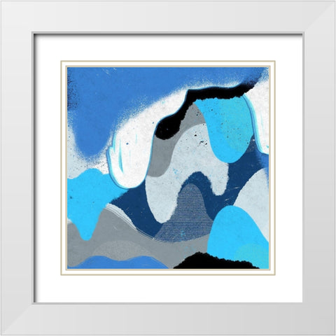 Stalagmite Dream 1 White Modern Wood Framed Art Print with Double Matting by Prime, Marcus
