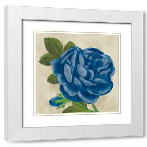 Cultured Beauty 1 White Modern Wood Framed Art Print with Double Matting by Prime, Marcus