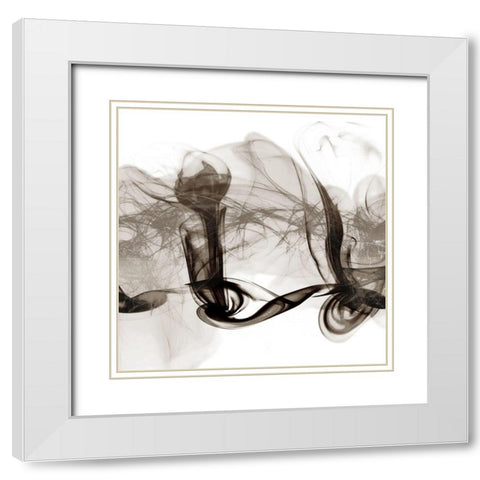 Crossing Neutral Streams 2 White Modern Wood Framed Art Print with Double Matting by Prime, Marcus