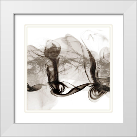 Crossing Neutral Streams 2 White Modern Wood Framed Art Print with Double Matting by Prime, Marcus