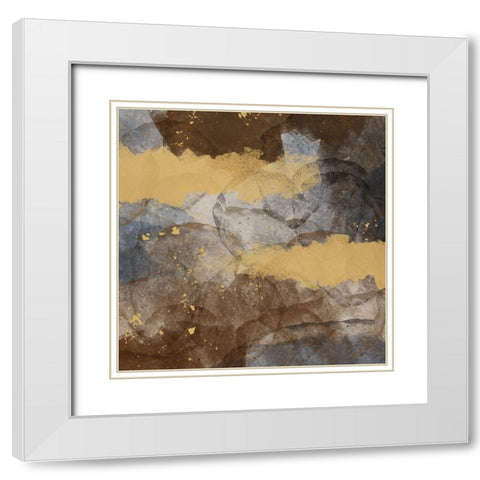 Sustained Emotions White Modern Wood Framed Art Print with Double Matting by Prime, Marcus