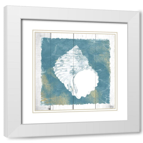 Coastal Embrace 4 White Modern Wood Framed Art Print with Double Matting by Prime, Marcus