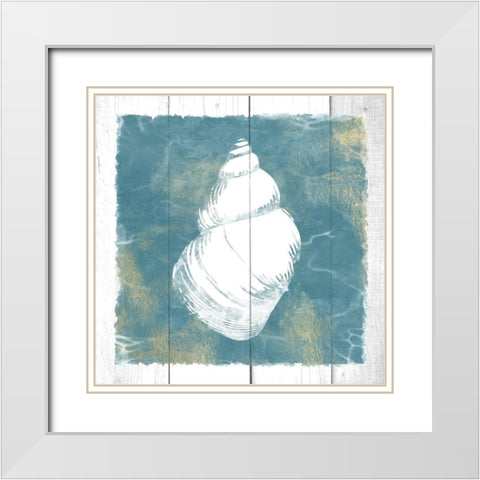 Coastal Embrace 6 White Modern Wood Framed Art Print with Double Matting by Prime, Marcus