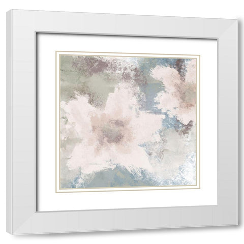 Floral Immersion White Modern Wood Framed Art Print with Double Matting by Prime, Marcus
