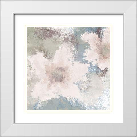 Floral Immersion White Modern Wood Framed Art Print with Double Matting by Prime, Marcus