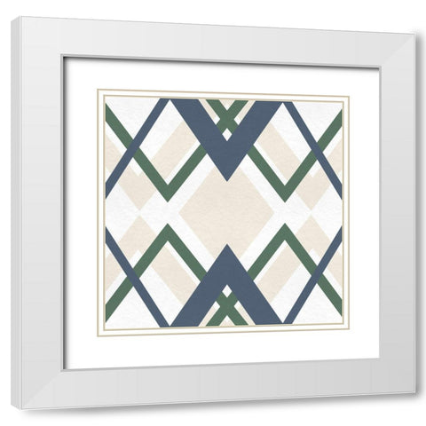 Gated Supremacy White Modern Wood Framed Art Print with Double Matting by Prime, Marcus