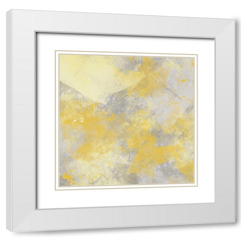 Sunshine And Streaks White Modern Wood Framed Art Print with Double Matting by Prime, Marcus