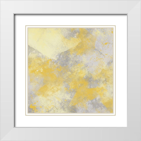 Sunshine And Streaks White Modern Wood Framed Art Print with Double Matting by Prime, Marcus
