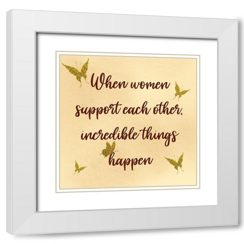 Supportive And Incredible White Modern Wood Framed Art Print with Double Matting by Prime, Marcus
