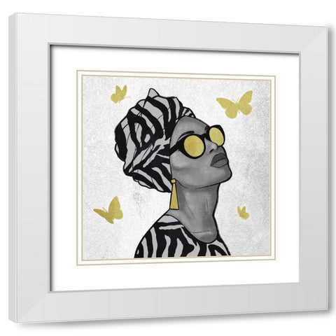 Breathtaking Princess 2 White Modern Wood Framed Art Print with Double Matting by Prime, Marcus