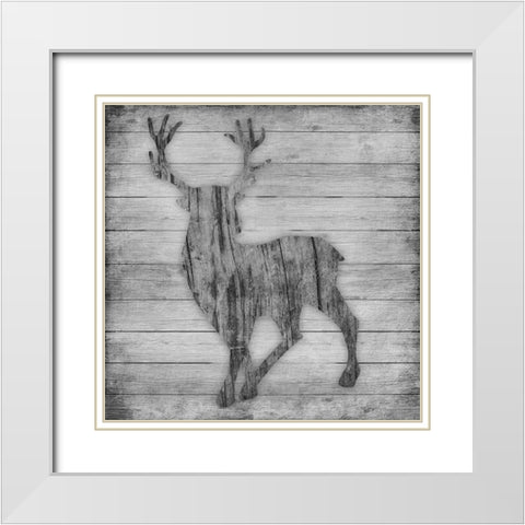 Wild Game 2 White Modern Wood Framed Art Print with Double Matting by Prime, Marcus