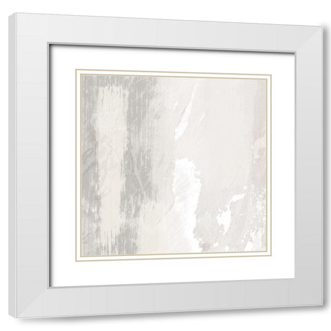 Sandy Visions Squared White Modern Wood Framed Art Print with Double Matting by Prime, Marcus