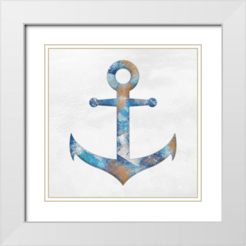 Rustic Coastal 3 White Modern Wood Framed Art Print with Double Matting by Prime, Marcus
