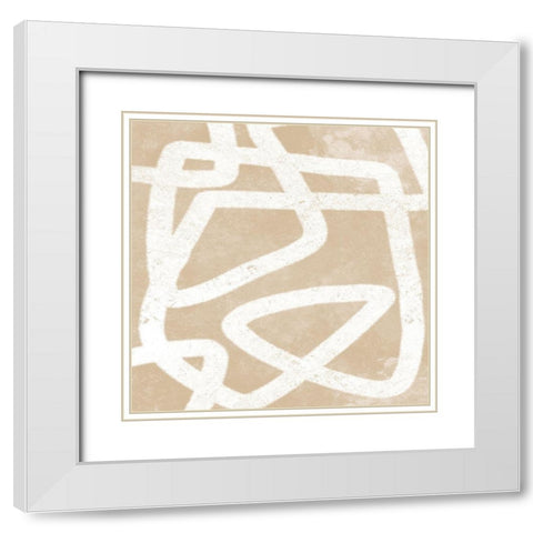 Point Of Limitation 1 White Modern Wood Framed Art Print with Double Matting by Prime, Marcus