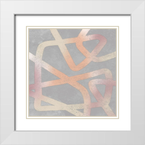 Point Of Lumination 2 White Modern Wood Framed Art Print with Double Matting by Prime, Marcus