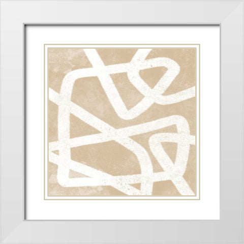 Point Of Limitation 2 White Modern Wood Framed Art Print with Double Matting by Prime, Marcus