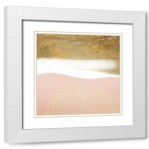 Soul And Dimensionality White Modern Wood Framed Art Print with Double Matting by Prime, Marcus